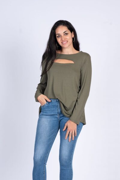 Camiseta Verde Militar