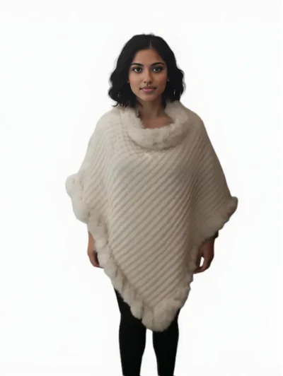 Poncho Beige