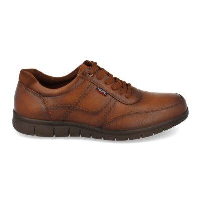 Zapato de Hombre con Estampado Liso y Cordones