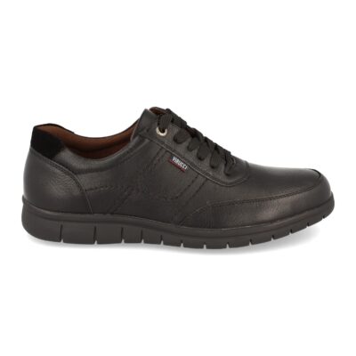 Zapato de Hombre con Estampado Liso y Cordones