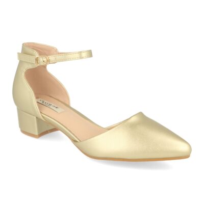 Sandalia Ankle Strap con Tacón Bajo y Hebilla - Imagen 2