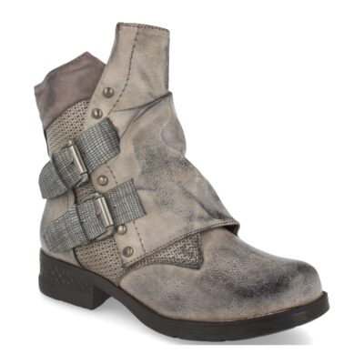 Botin de Mujer Casual con Hebillas Laterales - Imagen 2