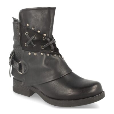 Botin Adornado con Tachuelas y Correas - Imagen 2