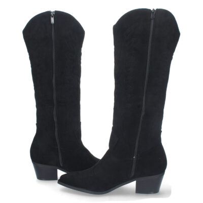 Bota con Tacon Cubano y Grabado - Imagen 5