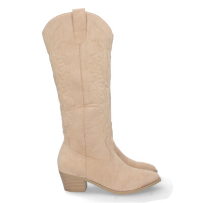 Bota con Tacon Cubano y Grabado