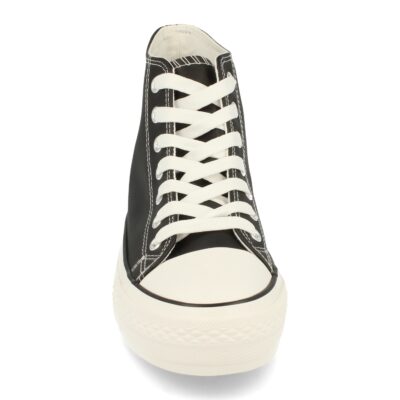 Zapatilla Abotinada de Plataforma con Cordones - Imagen 4