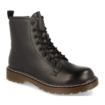 Botin Plano con Cordones y Cremallera - Imagen 2