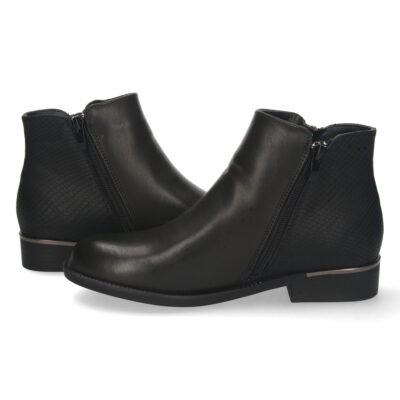 Botin de Tacon Bajo con Cremallera - Imagen 5