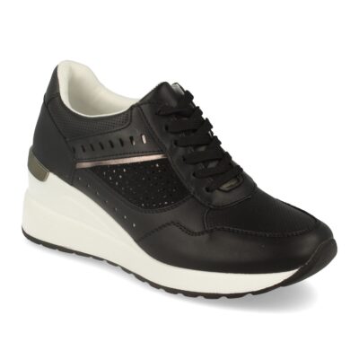 Zapatilla de Mujer con Calados y Cordones - Imagen 2