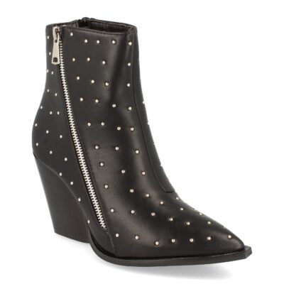 Botin de Tacon con Tachuelas y Cremallera - Imagen 2