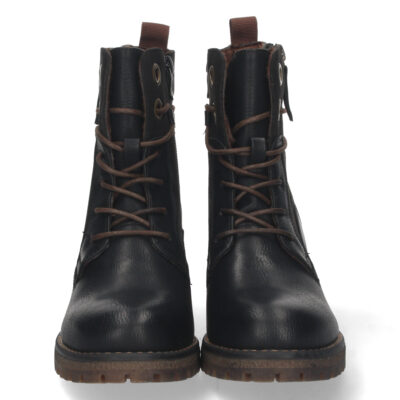 Botin de Tacon con Cordones y Cremallera - Imagen 3