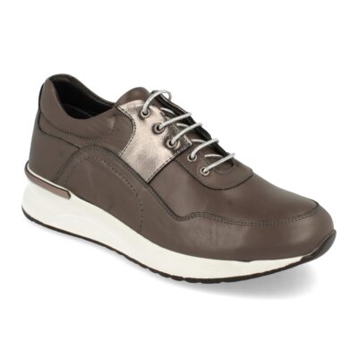 Zapatilla de Piel con Cordones - Imagen 3