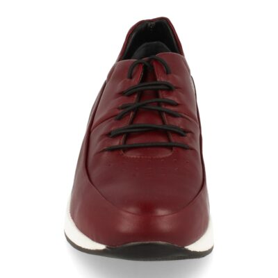 Zapatilla de Piel con Cierre de Cordones - Imagen 4