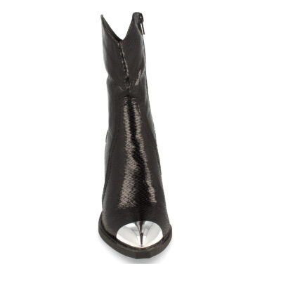 Bota de Tacón con Punta Metalica y Cremallera - Imagen 3