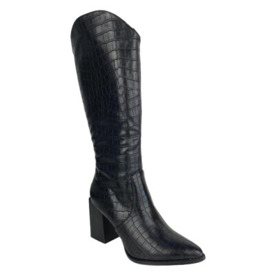 Bota Alta de Tacon con Cremallera - Imagen 2