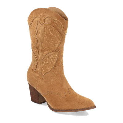 Bota Campera con Tacon y Grabado en Caña - Imagen 2