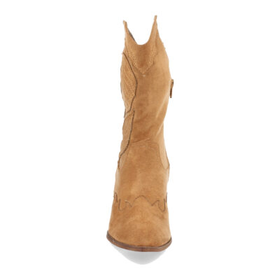 Bota Campera con Tacon y Grabado en Caña - Imagen 3