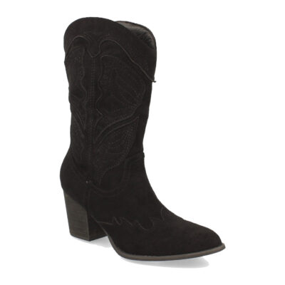 Bota Campera con Tacon y Grabado en Caña - Imagen 2