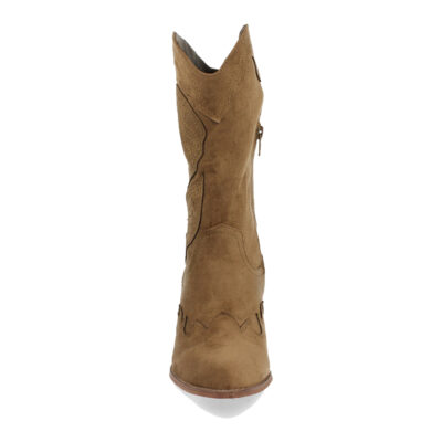 Bota Campera con Tacon y Grabado en Caña - Imagen 3