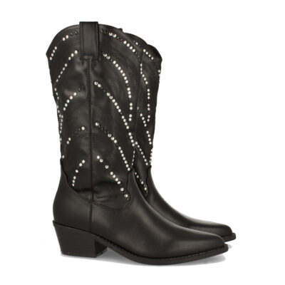 Bota con Tacon Cubano y Tachuelas