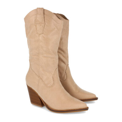 Bota de Tacón con Cremallera