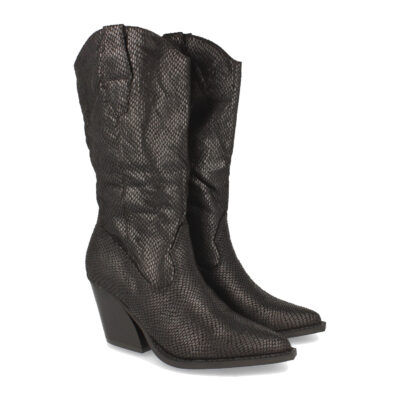 Bota de Tacón con Cremallera