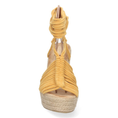 Sandalia de Cuña con Yute y Cordones - Imagen 3