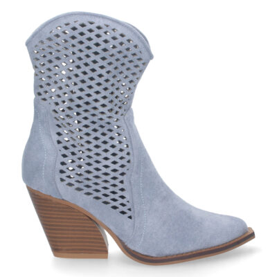 Botin de Tacon con Calado y Cremallera - Imagen 2