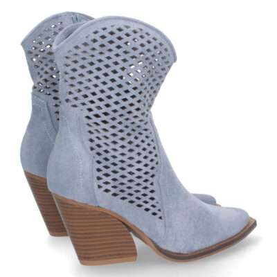 Botin de Tacon con Calado y Cremallera - Imagen 4