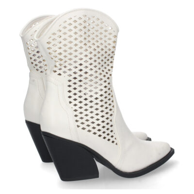 Botin de Tacon con Calado y Cremallera - Imagen 4