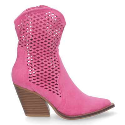 Botin de Tacon con Calado y Cremallera - Imagen 2