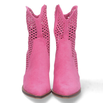 Botin de Tacon con Calado y Cremallera - Imagen 3