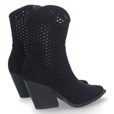 Botin de Tacon con Calado y Cremallera - Imagen 4