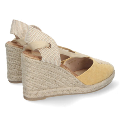 Sandalia de Cuña con Yute y Cordones - Imagen 4