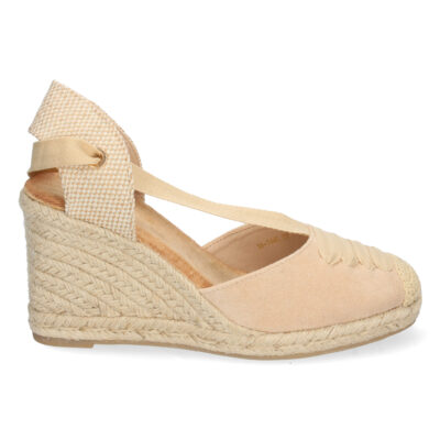 Sandalia de Cuña con Yute y Cordones - Imagen 2