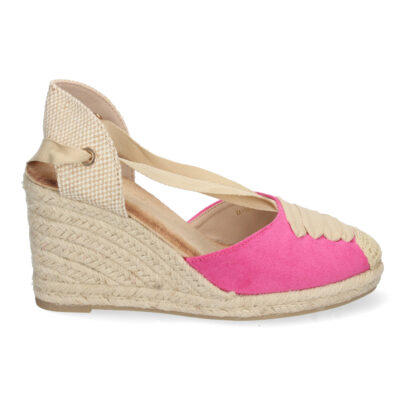 Sandalia de Cuña con Yute y Cordones - Imagen 2