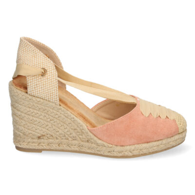 Sandalia de Cuña con Yute y Cordones - Imagen 2