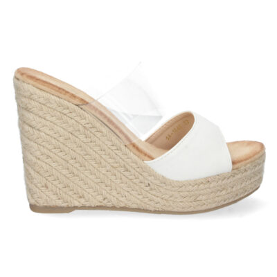 Sandalias de Cuña con Pala Transparente - Imagen 2