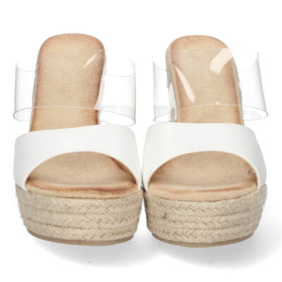 Sandalias de Cuña con Pala Transparente - Imagen 3