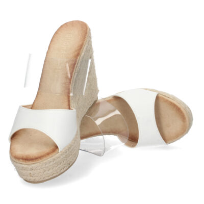 Sandalias de Cuña con Pala Transparente - Imagen 5
