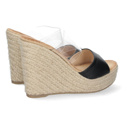 Sandalias de Cuña con Pala Transparente - Imagen 4