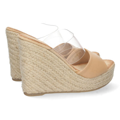 Sandalias de Cuña con Pala Transparente - Imagen 4