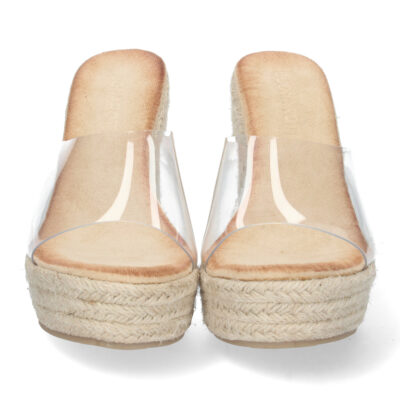 Sandalias de Cuña con Pala Transparente - Imagen 3