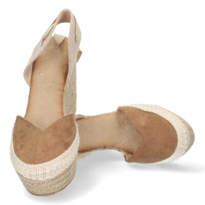 Sandalia de Cuña con Yute y Cordones - Imagen 5