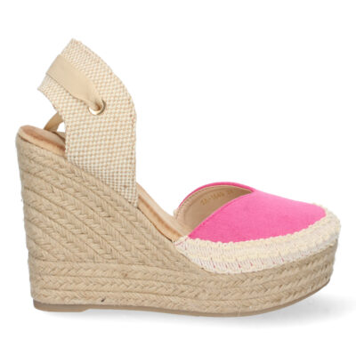 Sandalia de Cuña con Yute y Cordones - Imagen 2
