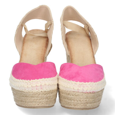 Sandalia de Cuña con Yute y Cordones - Imagen 3