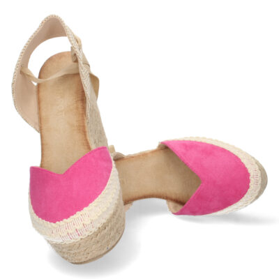 Sandalia de Cuña con Yute y Cordones - Imagen 5