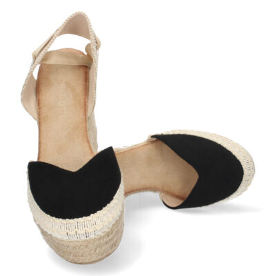 Sandalia de Cuña con Yute y Cordones - Imagen 5