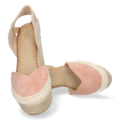 Sandalia de Cuña con Yute y Cordones - Imagen 5