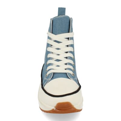 Zapatilla Abotinada de Plataforma con Cordones - Imagen 5